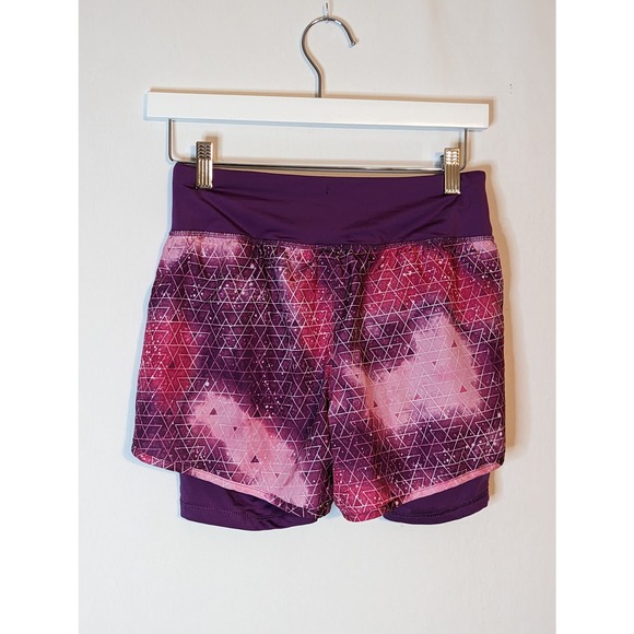 Danskin now purple pink athletic workout running short womens extra small xs 0-2 - Picture 3 of 6